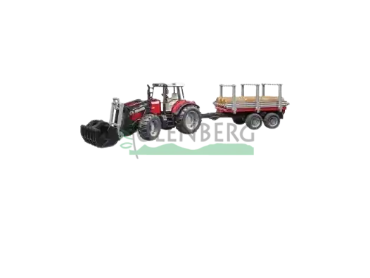 MASSEY FERGUSON Z ŁADOWACZEM I PRZYCZEPĄ Zamów teraz