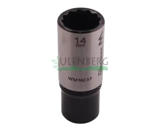 NASADKA DWUNASTOKĄTNA 1/4" 14MM DŁUGA Tani