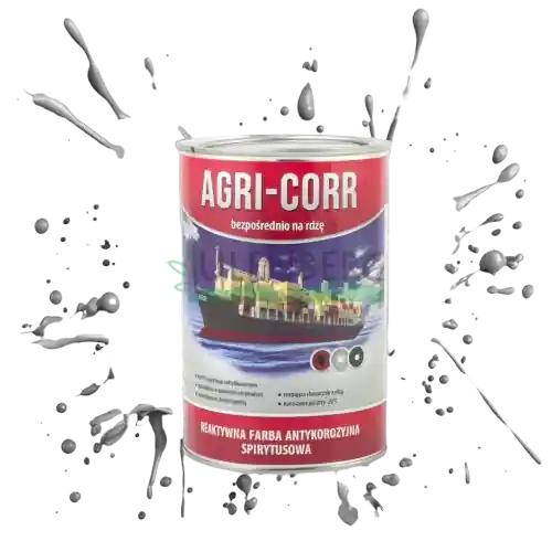 FARBA PODKŁADOWA AGRI-CORR (CORR-ACTIVE) SZARA 1,0 Promocja