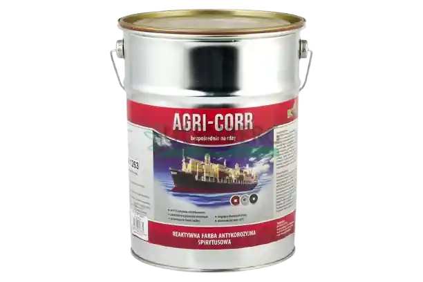 Nowość FARBA PODKŁADOWA CORR-ACTIVE CZERWONA 5,0L