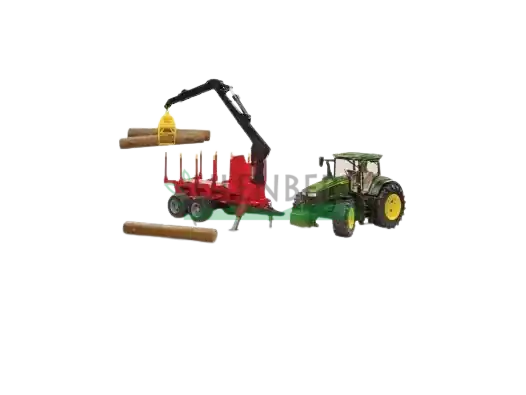 JOHN DEERE Z PRZYCZEPĄ Ekspresowa dostawa