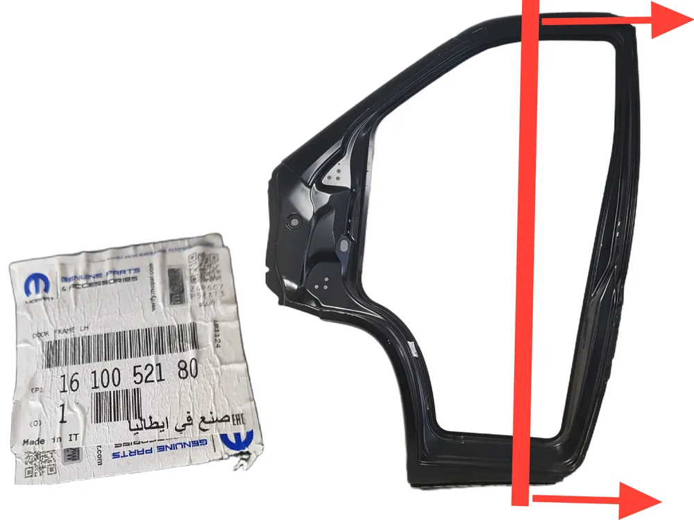 Nie przegap FABRYCZNIE NOWY ORYGINALNY LEWY PRZEDNI SŁUPEK B PEUGEOT BOXER CITROEN JUMPER FIAT DUCATO III 14-25 1610052180