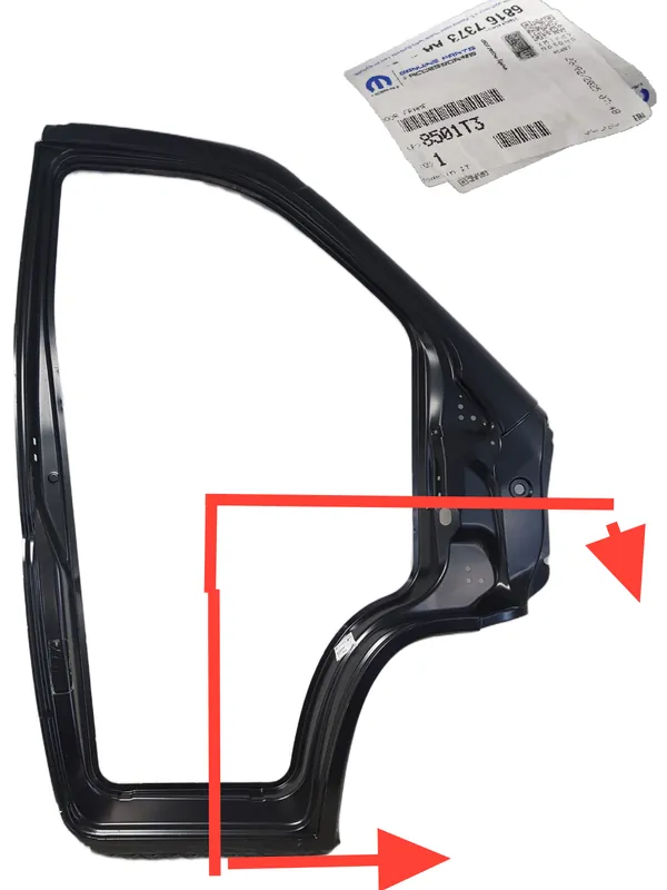 Nowy FABRYCZNIE NOWY ORYGINALNY PRAWY PRZEDNI PRÓGPEUGEOT BOXER CITROEN JUMPER FIAT DUCATO III 14-25 1344184080 8501T3