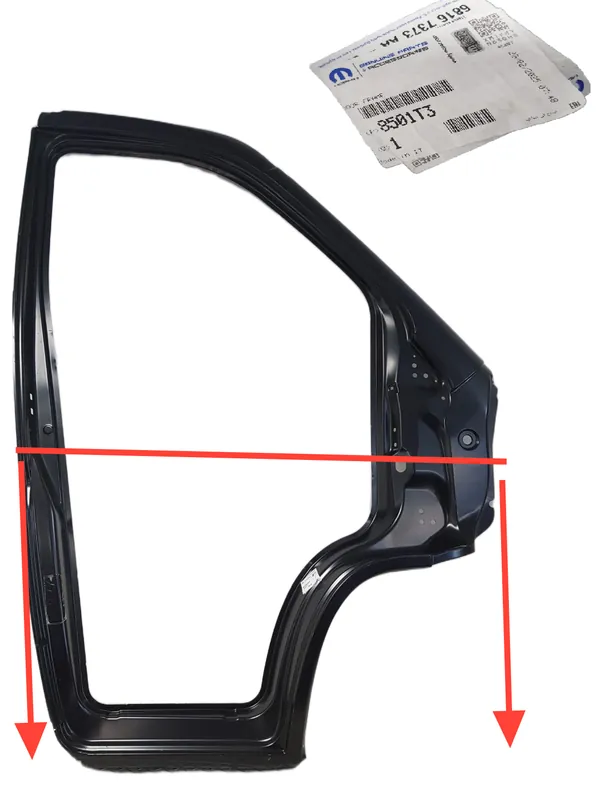 Zamów teraz FABRYCZNIE NOWY ORYGINALNY PRAWY PRZEDNI PRÓG PEUGEOT BOXER CITROEN JUMPER FIAT DUCATO III 14-25 1344184080 8501T3