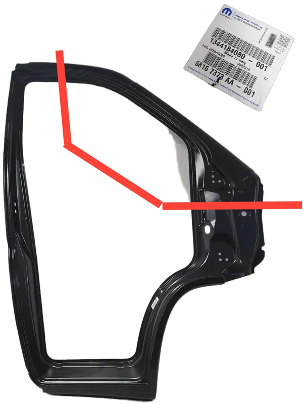 Hit cenowy FABRYCZNIE NOWY ORYGINALNY PRAWY PRZEDNI SŁUPEK GÓRNY DACHU PODSZYBIE PEUGEOT BOXER CITROEN JUMPER FIAT DUCATO III 14-25 1344184080