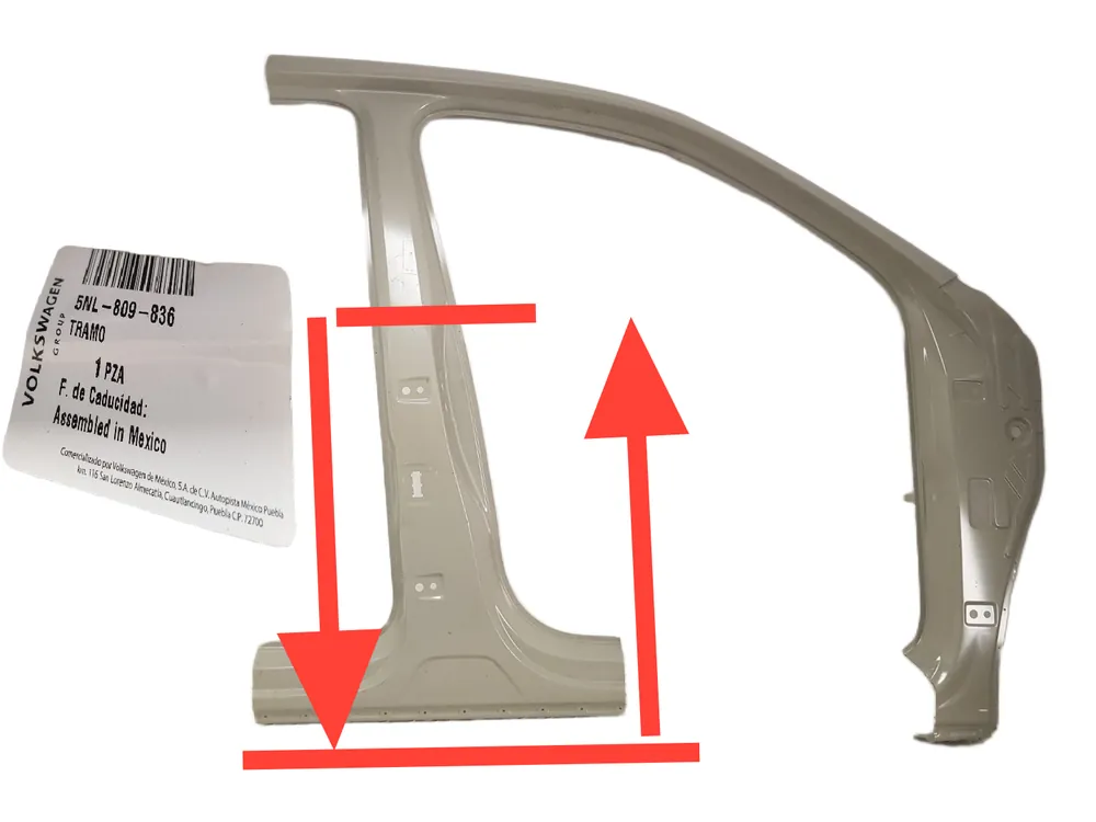 FABRYCZNIE NOWY ORYGINALNY SŁUPEK PRAWY VW TIGUAN ALLSPACE 5nl809836 Oferta limitowana