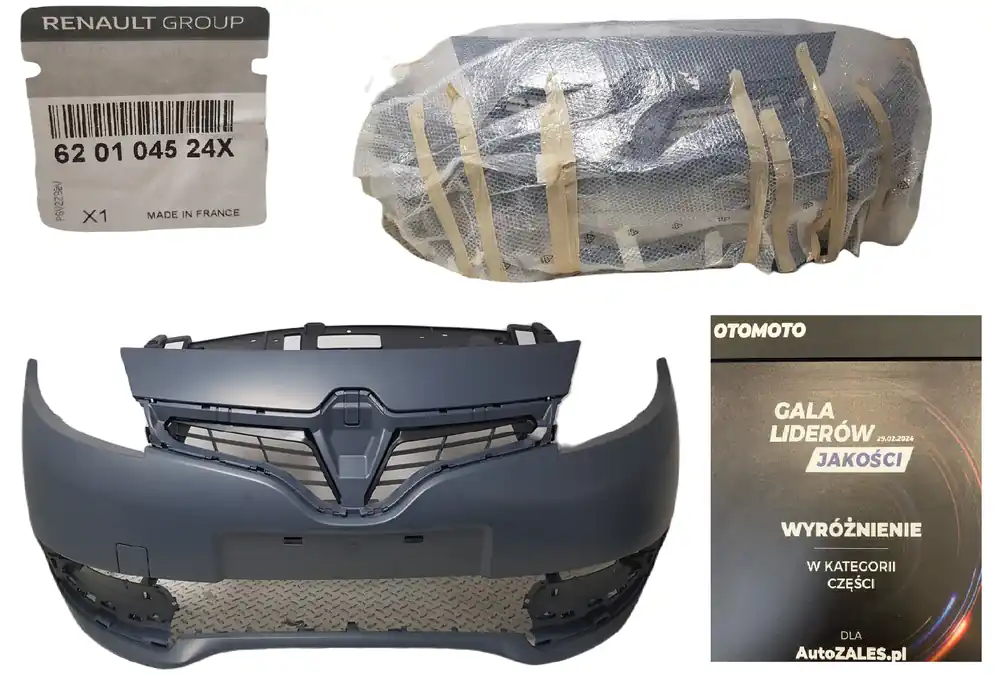 Do wyczerpania zapasów FABRYCZNIE NOWY ORYGINALNY ZDERZAK PRZEDNI PRZÓD RENAULT SCENIC III 3 LIFT 12-1662036-3078R 620104524X