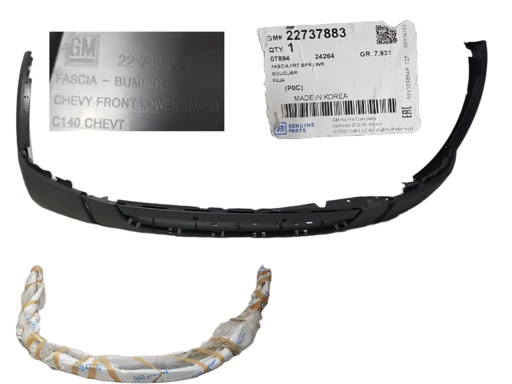 Do wyczerpania zapasów FABRYCZNIE NOWY ORYGINALNY ZDERZAK SPOILER PRZEDNI PRZÓD CHEVROLET CAPTIVA LIFT 10-15 C140 22738961 (1)