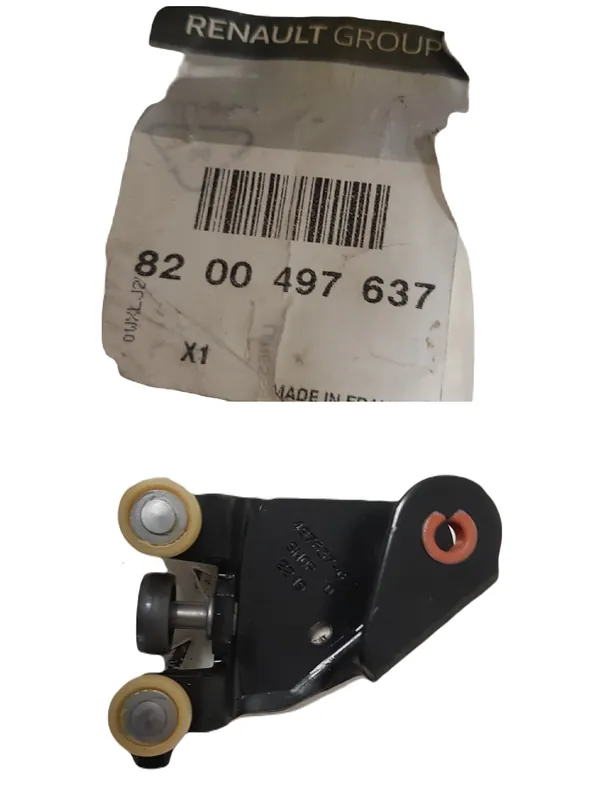Ostatnia szansa FABRYCZNIE NOWY ORYGINALNY WÓZEK ROLKI PROWADNICA DRZWI BOCZNYCH RENAULT KANGOO II MERCEDES CITAN W415 12-21 8200497637