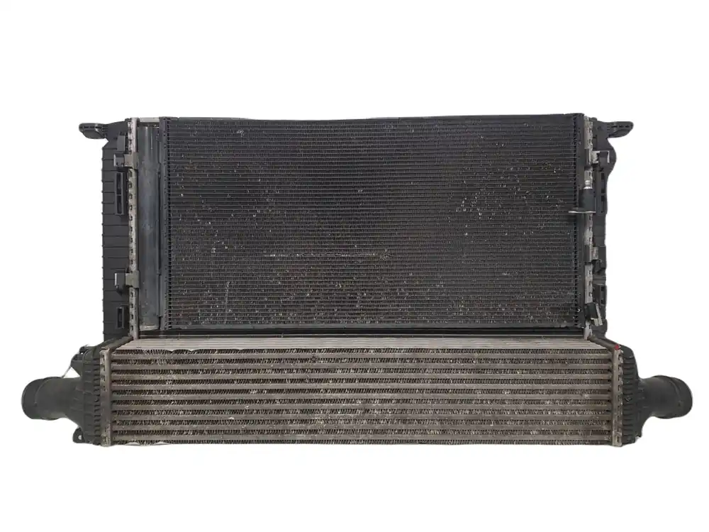 KOMPLET CHŁODNIC INTERCOOLER WIATRAKI AUDI A4 A5 A6 Q5 C7 B8 8K11-17r Darmowy zwrot