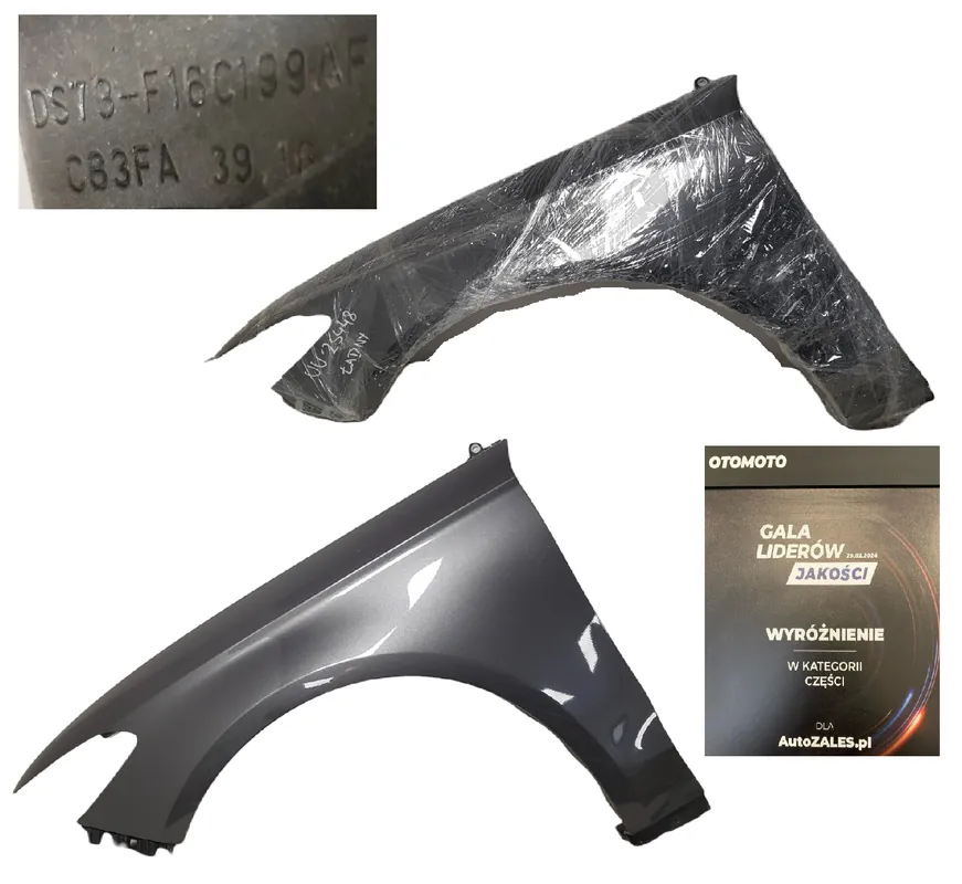 Tylko dziś ŁADNY BŁOTNIK LEWY PRZEDNI FORD MONDEO MK5 5 V LEWA PRZÓD 14-21 ŁADNY DS73-F16C199AF