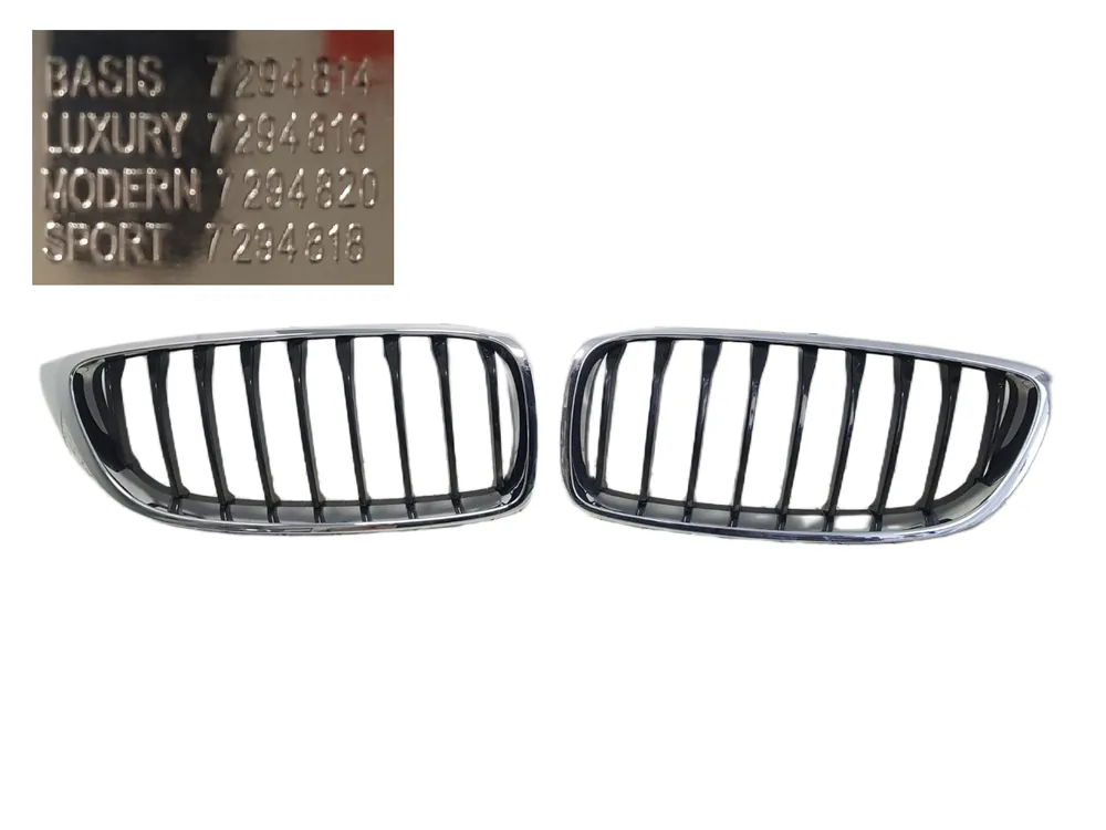 Bezpieczne zakupy NOWA ATRAPA GRILL NERKA BMW 4 F32 F33 F36 lCI LIFT PRAWA PRZÓD PRAWY PRZEDNI 7294816