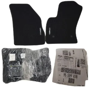 Dodaj do koszyka FABRYCZNIE NOWE PRZEDNIE ORYGINALNE DYWANIKI WELUROWE OPEL COMBO D 11-18 95599838