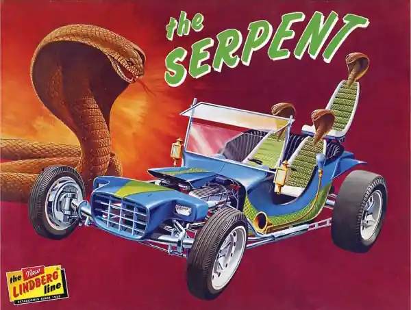 Model plastikowy - Samochód Serpent Show Rod 1:16 - Lindberg Darmowa dostawa
