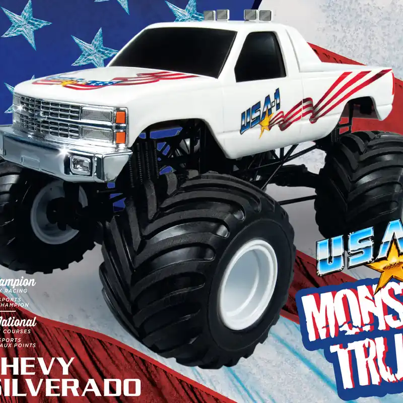 Cena promocyjna Model Plastikowy - Samochód USA-1 Monster Truck 2T 1:32 - AMT1351