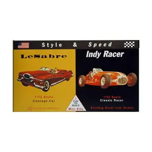 Obniżka ceny Model Plastikowy - Samochody Style & Speed - Le Sabre "Concept Car" / Indy Racer - Glencoe Models