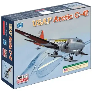 Model plastikowy - Samolot Arctic R4D USAF - Minicraft Najlepsza cena