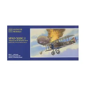 Model plastikowy - Samolot SPAD XIIIC.I American - Glencoe Models Cena promocyjna