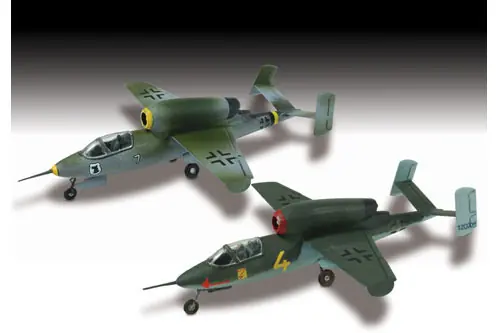 Model plastikowy Lindberg - Samolot Heinkel HE-162 Bezpieczne zakupy
