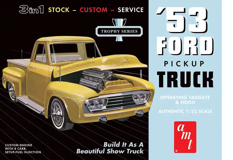 Kup teraz Model Plastikowy - Samochód 1:25 1953 Ford Pickup - AMT882