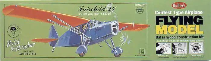 Fairchild 24 [701LC] - Samolot GUILLOWS Ostatnie sztuki