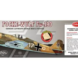 Focke-Wulf FW-190 [406LC] - Samolot GUILLOWS Bezpieczne zakupy