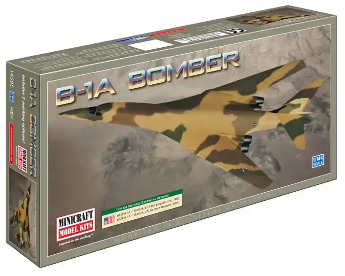 Model plastikowy - Odrzutowiec B-1A Bomber Test Camo (prototyp) - Minicraft Zamów dziś
