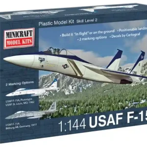 Wysoka jakość Model plastikowy - Odrzutowiec F-15A USAF - Minicraft