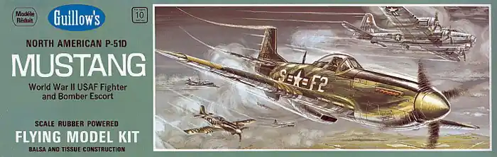 Oferta czasowa P-51D North American Mustang [905] - Samolot GUILLOWS