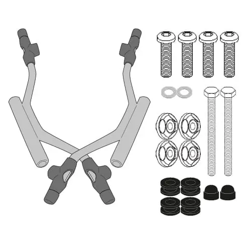 Niska cena Givi A5615A Mocowanie szyby 7057A / 7057S Piaggio Medley 125-150-200 /S/ i-GET (20-25)