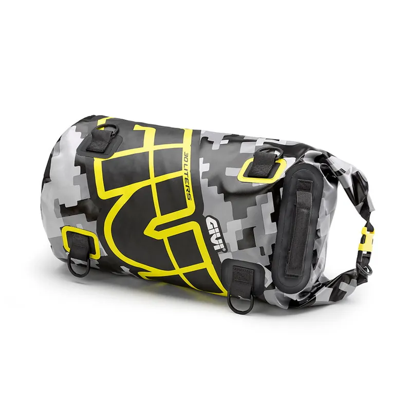 Givi EA114CM rolka bagażowa, rollbag, 30 litrów, kamuflaż fluo, wodoodporna Oferta limitowana