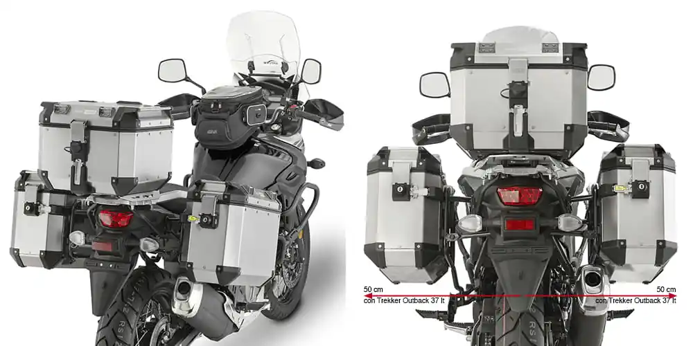 Givi PL3112CAM Stelaż kufrów bocznych Suzuki DL 650 V-Strom (17-24), MONOKEY CAM-SIDE Darmowy zwrot