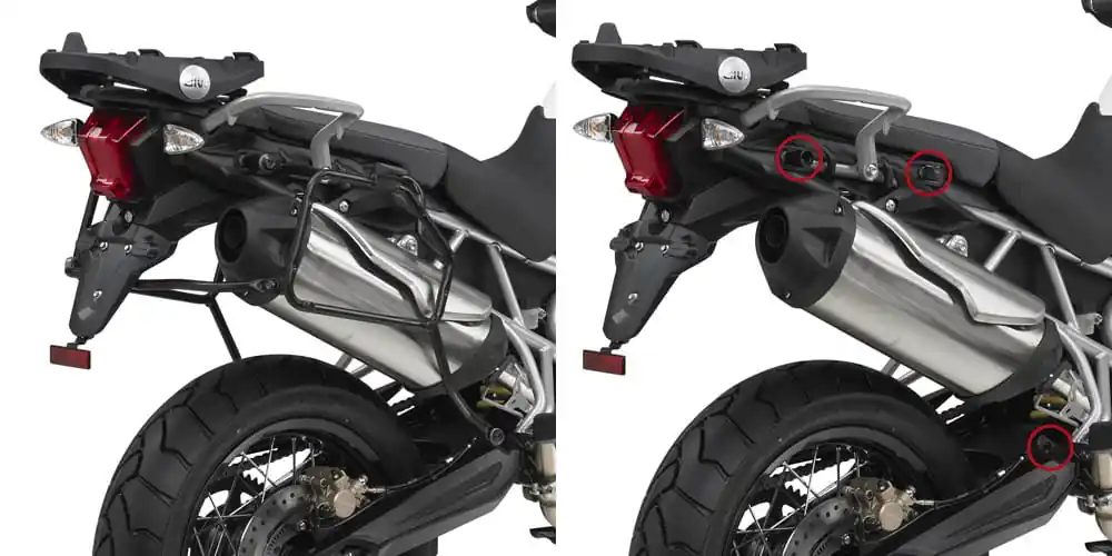 Givi PLR6409 Stelaż kufrów bocznych Triumph Tiger 800 / 800 XC / 800 XR (11-17) MONOKEY RAPID Popularny