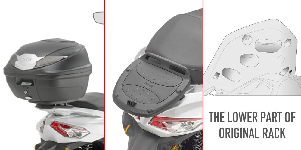 Givi SR7059 Stelaż kufra centralnego SYM HD 300 (19-22) Hit sprzedaży