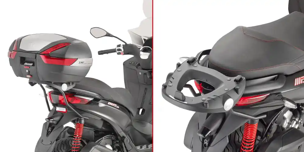 Okazja Givi SR5600 Stelaż kufra centralnego Piaggio MP3 Yourban 125-300 (11-18) / MP3 300 HPE (19-24) z płytą MONOKEY