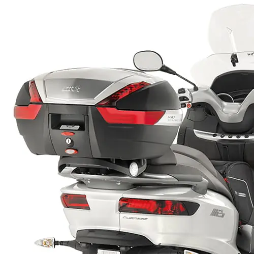 Ostatnie sztuki Givi SR5609 Stelaż kufra centralnego Piaggio MP3 300ie-500ie Sport / Business (14-17) z płytą MONOKEY