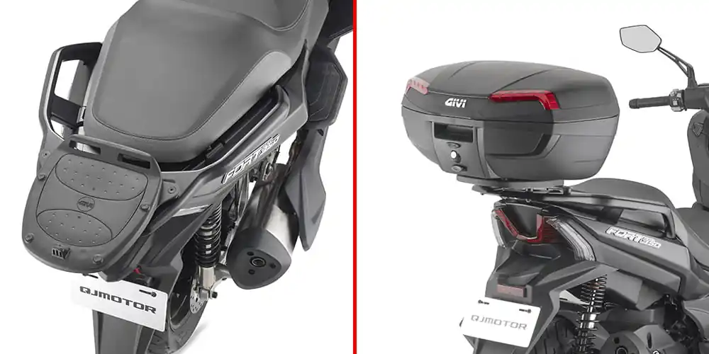 Wyjątkowa oferta Givi SR9700 Stelaż kufra centralnego QJ Motor FORT 350 (24-25)