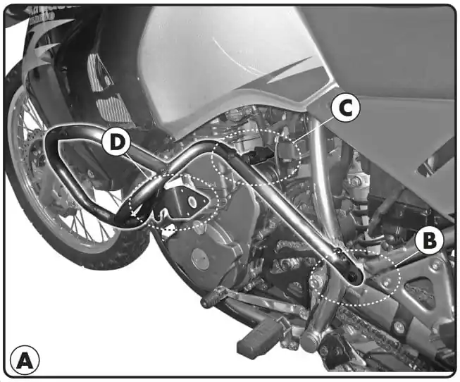 Givi TN421 Gmole, osłony silnika Kawasaki KLR 650 Enduro (07-21) Okazja