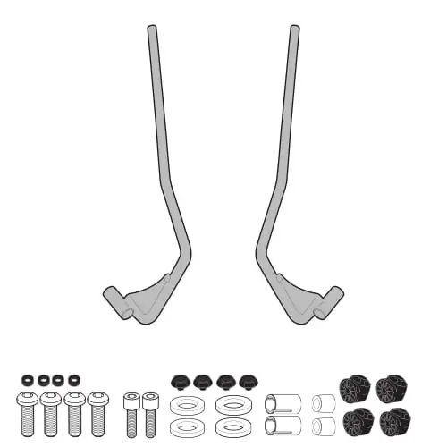 Kappa A5608AK Kit montażowy do szyby 5608AK/SK / 5610AK Piaggio Vespa Primavera / Sprint Hit cenowy