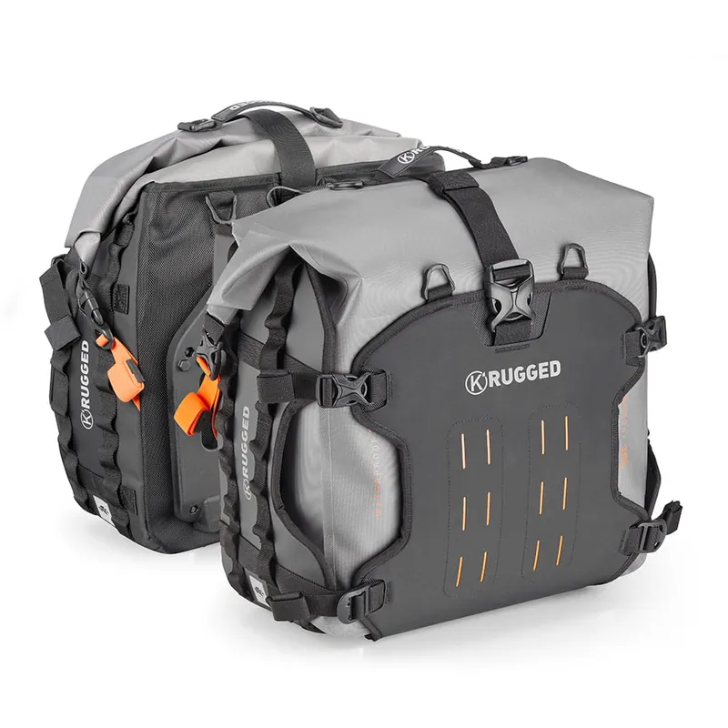 Kappa K’RUGGED Wodoodporne sakwy boczne AV07 MONOKEY 2 x 30 litrów MODUŁOWE Bezpieczna płatność