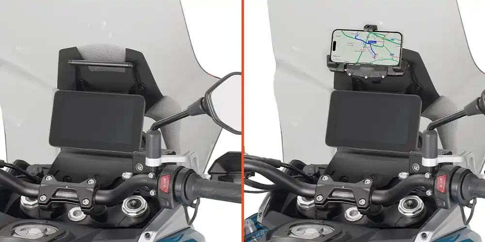 Szybka wysyłka Kappa KFB9701 Poprzeczka GPS na kierownicę QJ Motor SRT 600 SX (24-25)