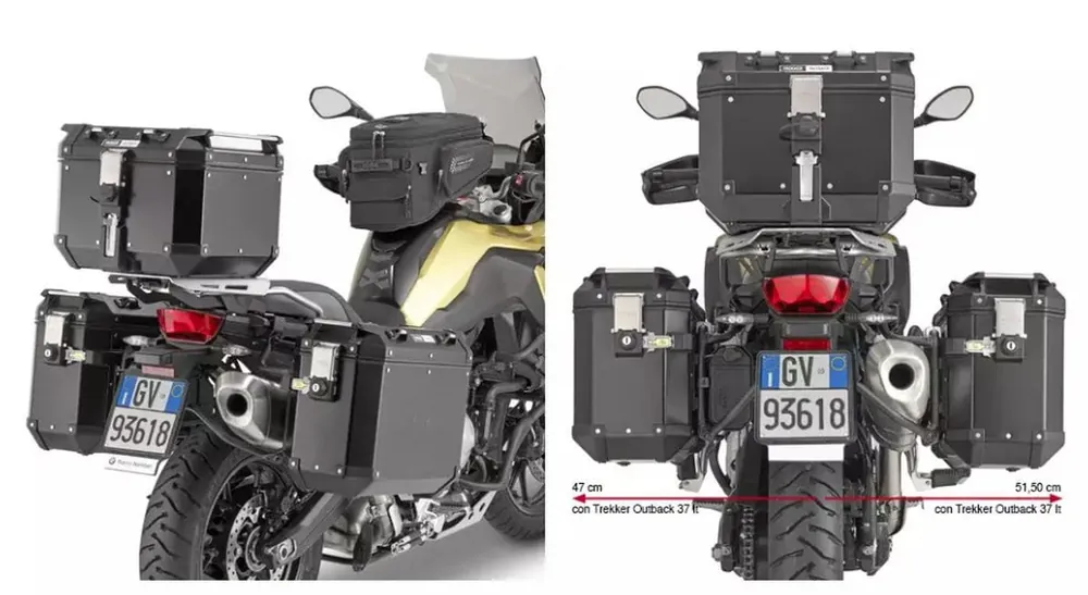 Kappa KL5127CAM Stelaż kufrów bocznych BMW F 750 / 800 / 850 / 900 GS / Adventure (18-25) MONOKEY CAM-SIDE Zamów teraz