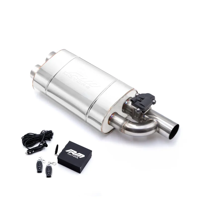 Tłumik przelotowy z zaworem elektrycznym EV03 63/300/E/L Okazja