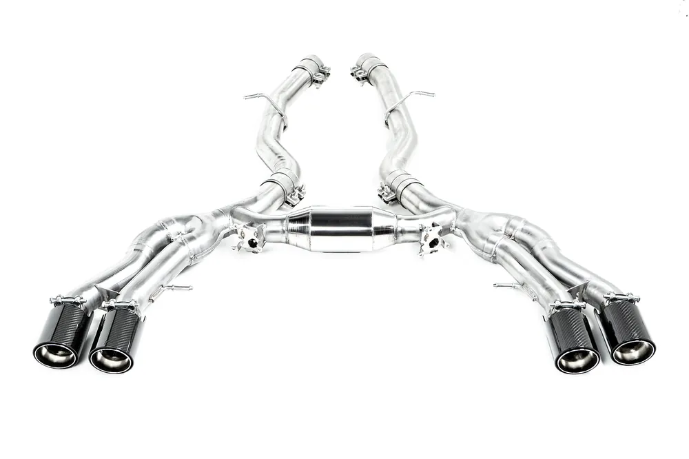 Zamów dziś Tłumik Końcowy BMW X3M F97 353KW 4x Ø 90mm Stal Nierdzewna/Carbon