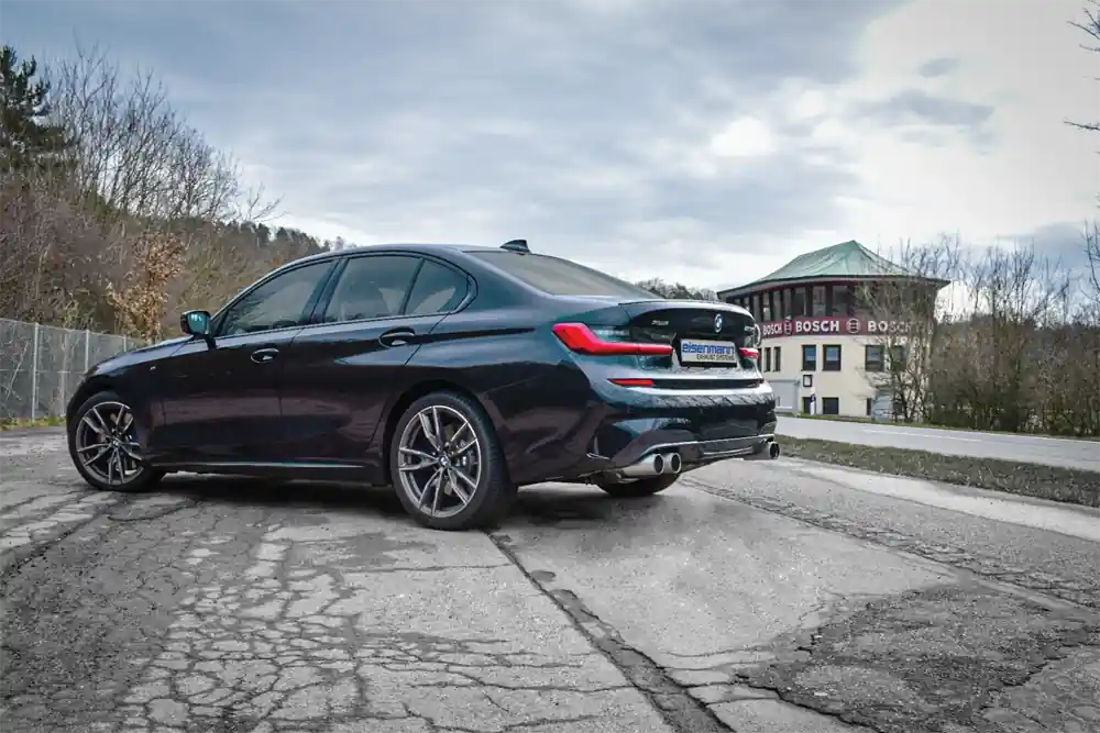 Tłumik Końcowy Sportowy BMW M340i G21 275KM Ø 90mm Stal Nierdzewna/Carbon Najlepsza cena