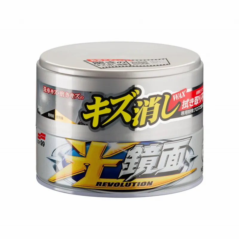Premium Soft99 New Scrtach Clear Wax Light 200g - wosk do jasnych lakierów, łatwa aplikacja