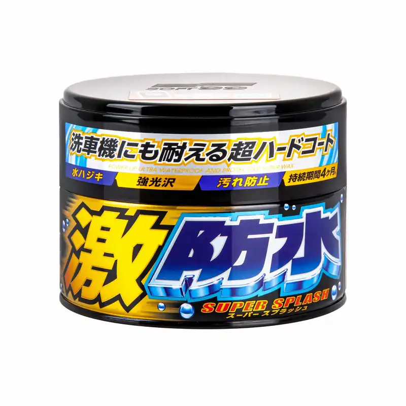 SOFT99 Water Block Super Splash Dark - twardy wosk samochdowy Najlepsza cena