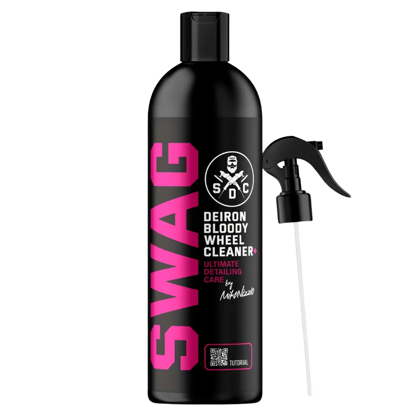 Dostępne od ręki Swag Deiron Bloody Wheel Cleaner + 500ml - 1:1 deironizer, efekt krwawienia