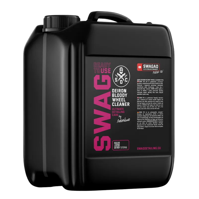 Swag Deiron Bloody Wheel Cleaner 5L - usuwanie opiłków metalicznych, krwawa felga Do wyczerpania zapasów