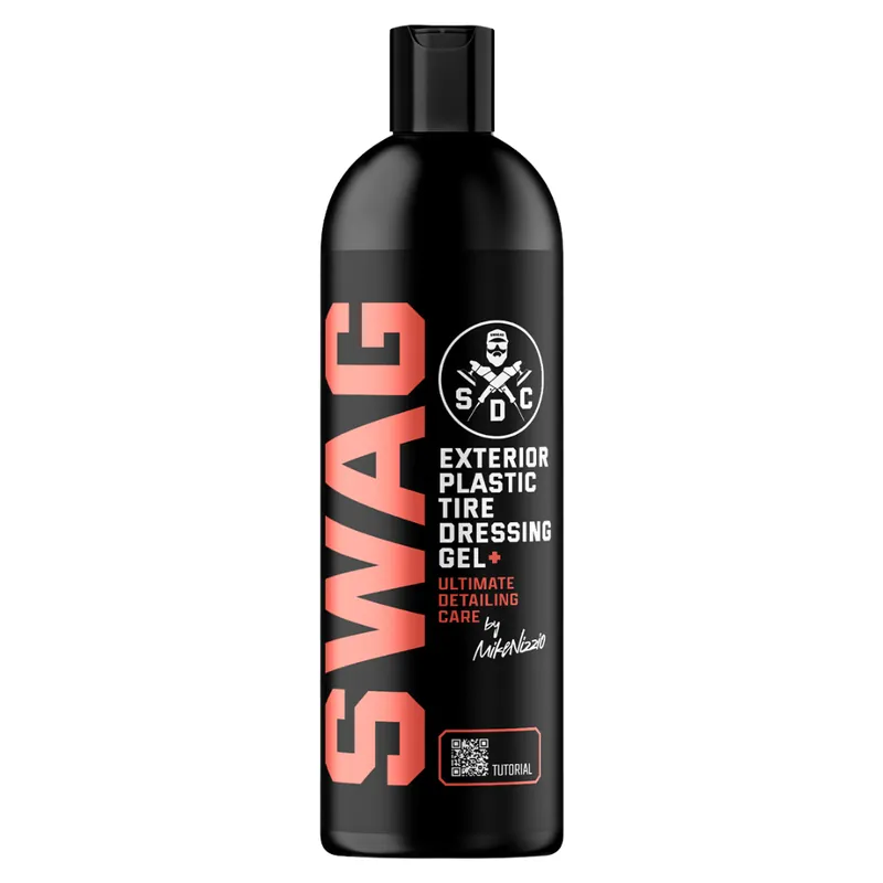 Tylko dziś Swag EXTERIOR PLASTIC TIRE DRESSING Gel+ V.3 500ml - dressing do opon oraz plastików zewnętrznych